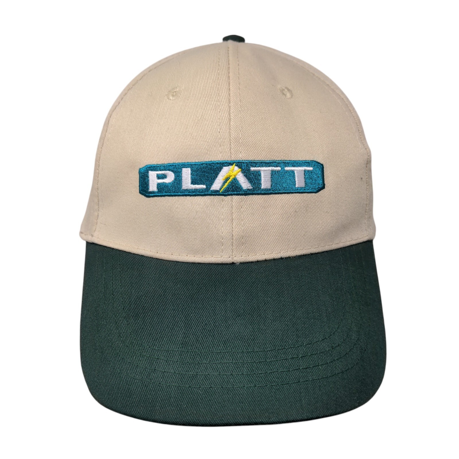 Platt Strapback Hat Multi One Size Adjustable Emb… - image 1