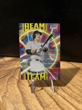 2022 Topps Stadium Club Chrome #BT-10 Anthony Rizzo Beam Team Wave Refractor