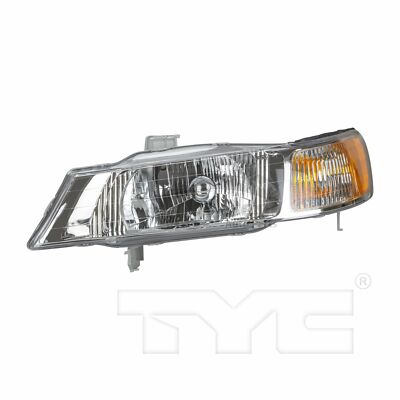 One New TYC Headlight Assembly Left 20556601 33151S0XA01 for Honda