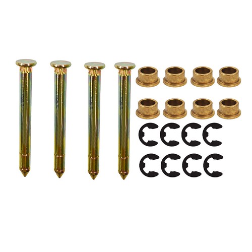 Door Hinge Pins & Pin Bushing Kit Fit For Ford F150 F250 F350 Series US - Picture 7 of 7
