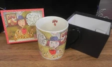 14oz. LANG Coffee Mug CAPICHE Featuring the Artwork of Mary K. GO..COFFEE DIET