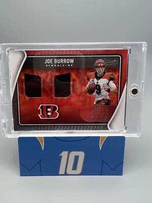 Joe Burrow 2021 Absolute 2nd Year Patch 87/99 Card #TTO31