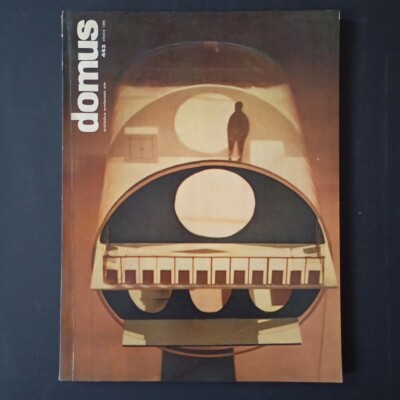 DOMUS 443 1966 Enzo Mari Sergio Mazza Pierre Chareau Max Fabiani