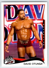 DAVID OTUNGA 2014 WWE Topps Trading Card B66