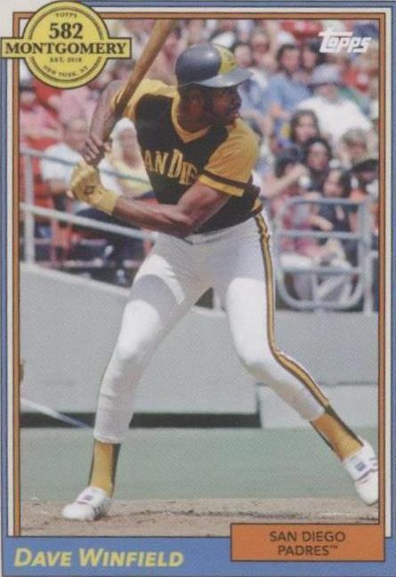 2022 Topps 582 Montgomery Club Set 2 - Dave Winfield #16 - 1 of 1