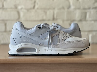 NIKE Air Max Command/ ライトグレー Nike Men's Air Max Command Summit White Running Shoes 629993-102