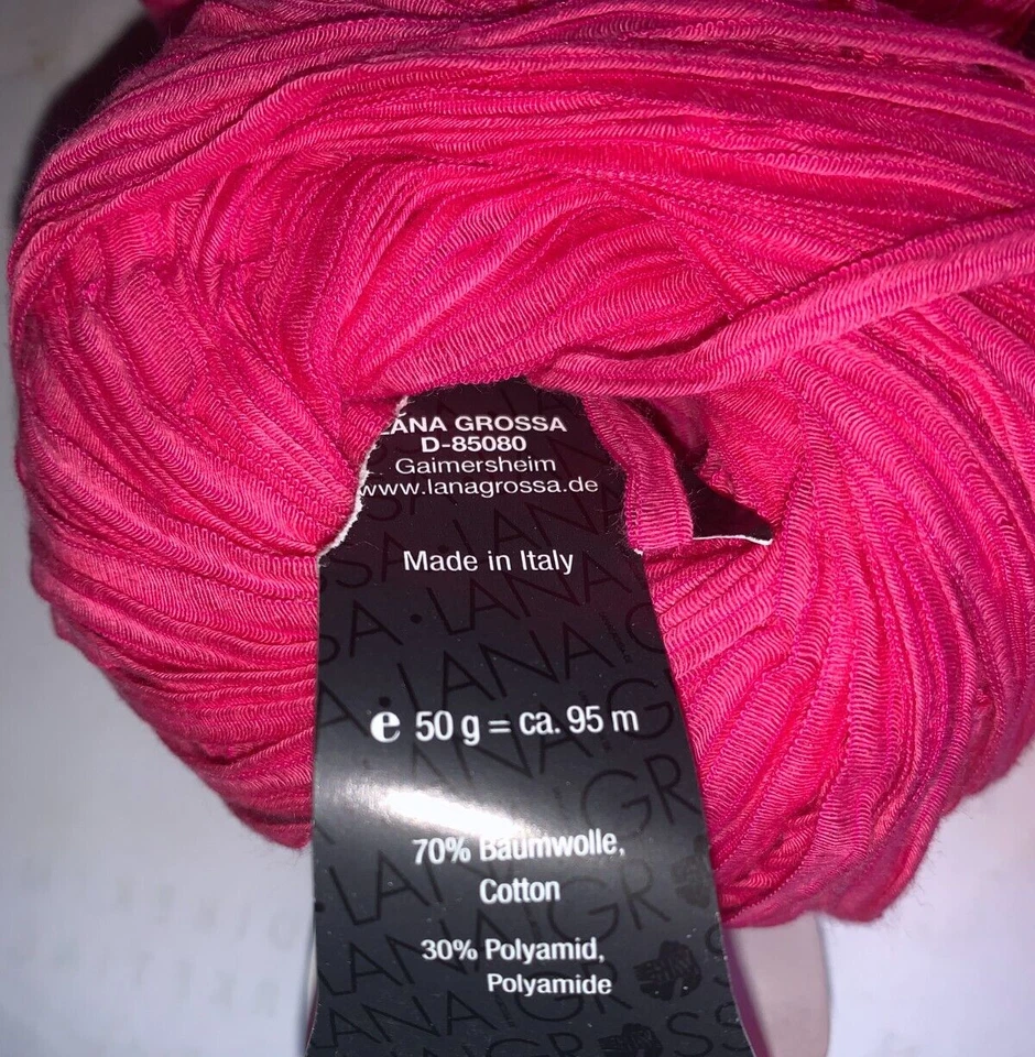 550 g *IBIZA* BÄNDCHENGARN - SOMMERGARN - LANA GROSSA - Bild 2 von 4