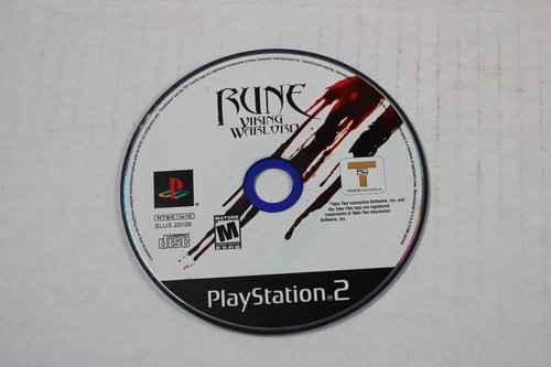 Rune: Viking Warlord (Sony PlayStation 2, PS2 2001) Authentic, game disc only