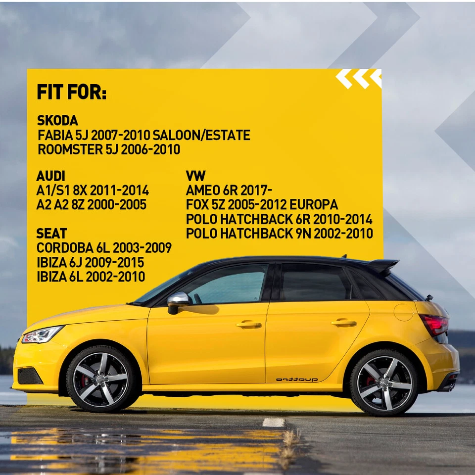 For Seat Ibiza VW Polo Audi Skoda Fabia Pollen and Cabin Filter Cover 6Q0819422A - Image 2 of 4