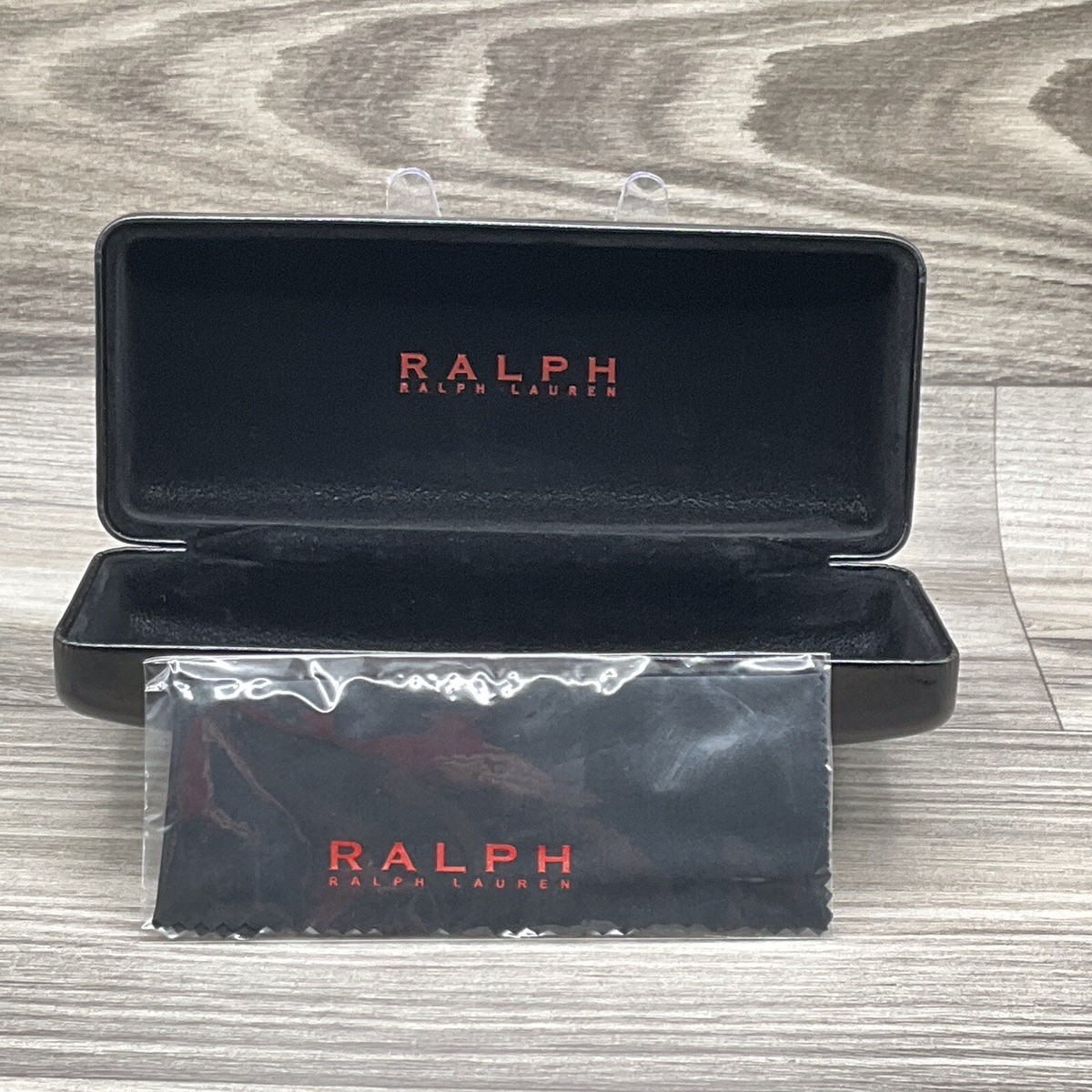 Ralph Lauren Sunglasses with cleaning cloth and case. Polo Ralph Lauren PH4088 Black Prescription Sunglasses main image 3