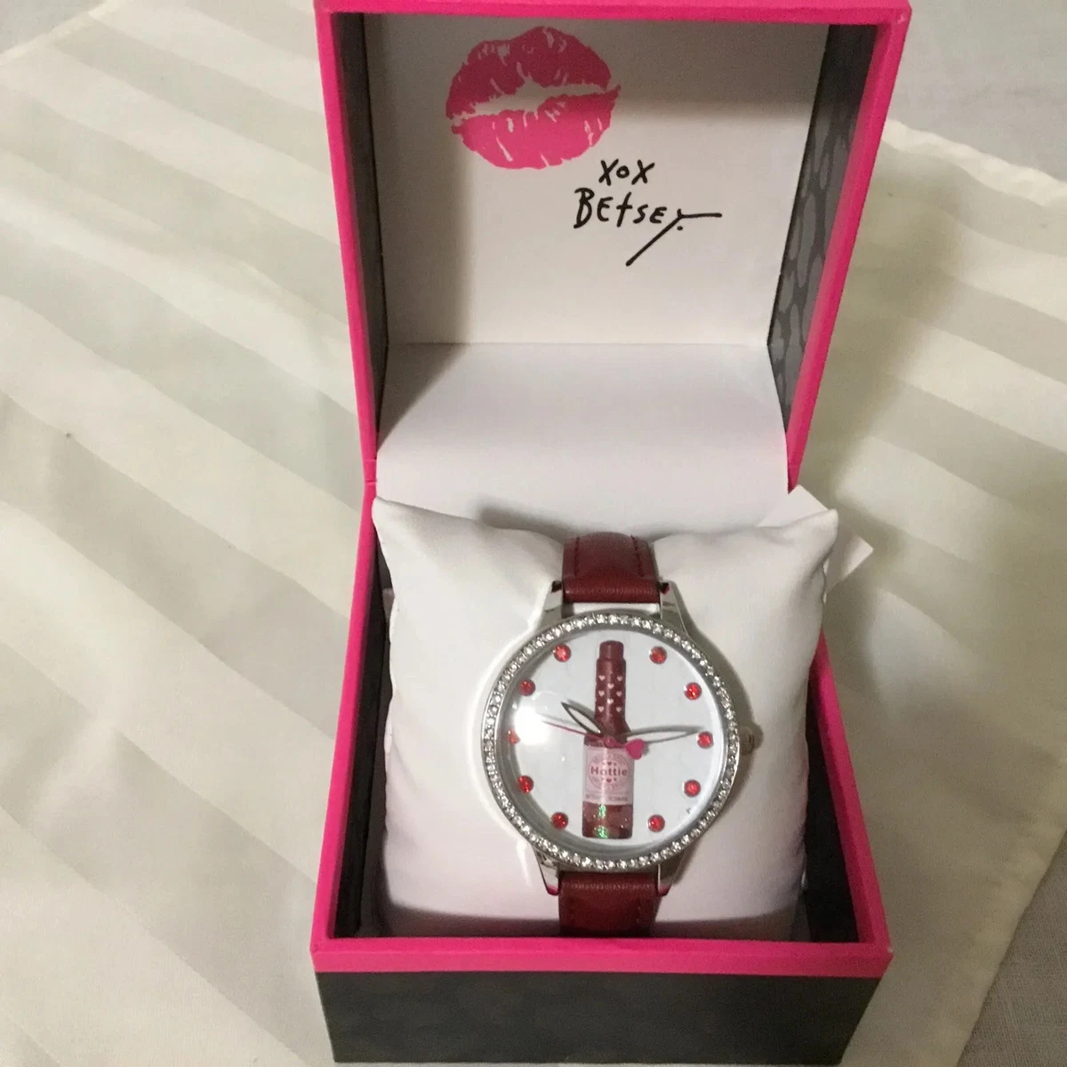 Betsey Johnson Stainless Steel Band Round Wristwatches for  display picture 1