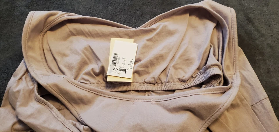 CAMISA MUJER LAVANDA YOGI ESPALDA DEPORTIVA - TALLA XL - NUEVA CON ETIQUETAS Foto 4 de 4