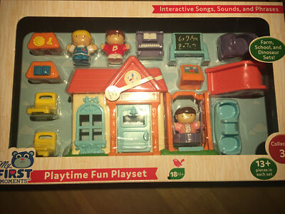 My First Moments School Playtime Fun Play-set 18M+ NIB.