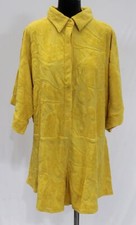 By CW Women's Rae Terry Towelling Playsuit EJ1 Pineapple Crush Large NWT 