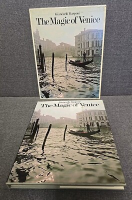 The Magic Of Venice By Giancarlo Gasponi, Vintage 1986 HC In Presentation Box