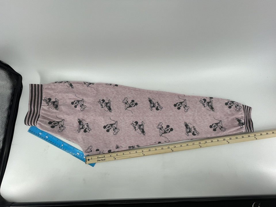 Disney Minnie Mickey Mouse Womens X Soft Pajama Lounge Pants Size S