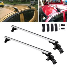 Aluminum 48inch Car Top Luggage Roof Rack Cross Bar Cargo Carrier Window Frame