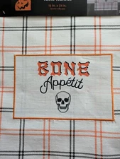 Halloween Table Runner New Bone Appetite 13x72