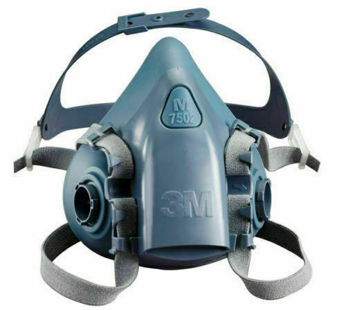 3m 7502 Half Facepiece Respirator Mask Medium For Sale Online Ebay