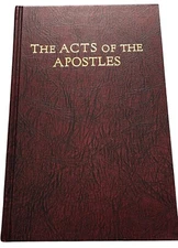 The Acts of the Apostles by Ellen G White 1911 Pacific Press SDA Maroon HC