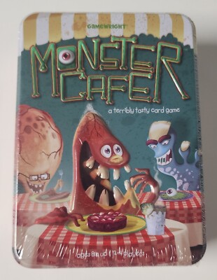 2013 Monster Cafe Card Game by Gamewright Terribly Tasty Card Game Rare OOP NEW!