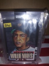 TOPPS PRESENTS MMXX PROJECT 2020 WILLIE MAYS #101 By JACOB ROCHESTER