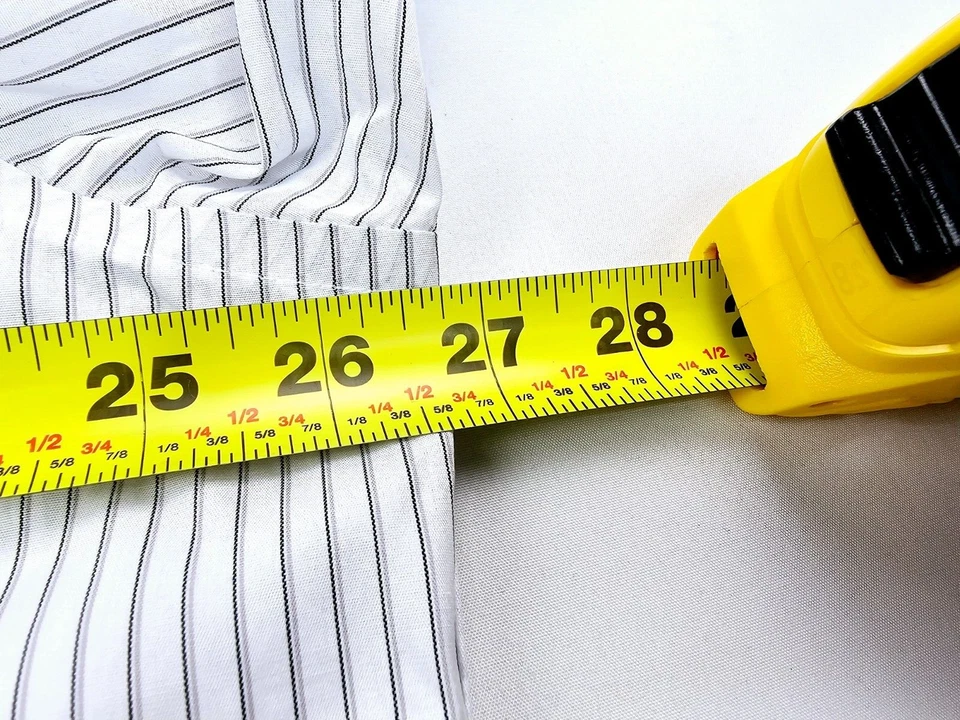 Brazalete Tasso Elba Spa Talla 17.5 34-35 Algodón Egipcio Blanco Negro Tostado Borde Ftench Foto 2 de 4