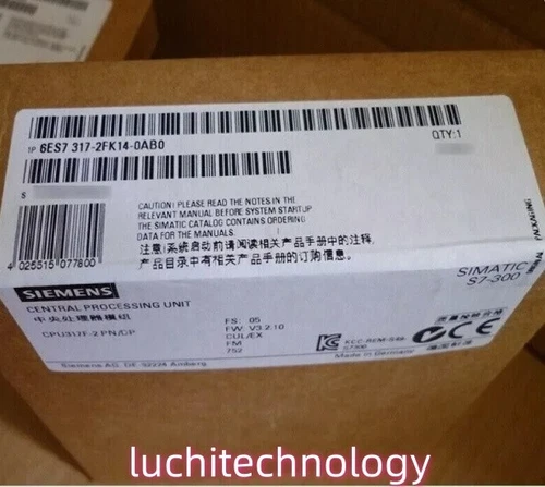 New Siemens 6ES7317-2FK14-0AB0 6ES7 317-2FK14-0AB0 S7-300F CPU Fast Ship - Picture 1 of 1