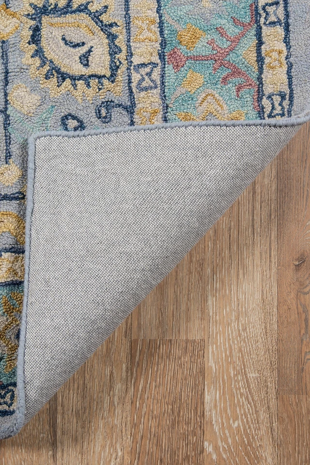 Alfombra acolchada a mano de lana Ludlow Momeni Nolita 5' X 8' Foto 4 de 4