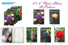 4 x6 Photo Album Book For 40 pictures, One Case Come With 100PCS With 5 Designs