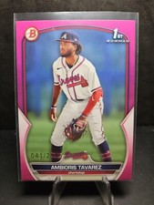 2023 Bowman Prospects Fuchsia #BP33 Ambioris Tavarez /299