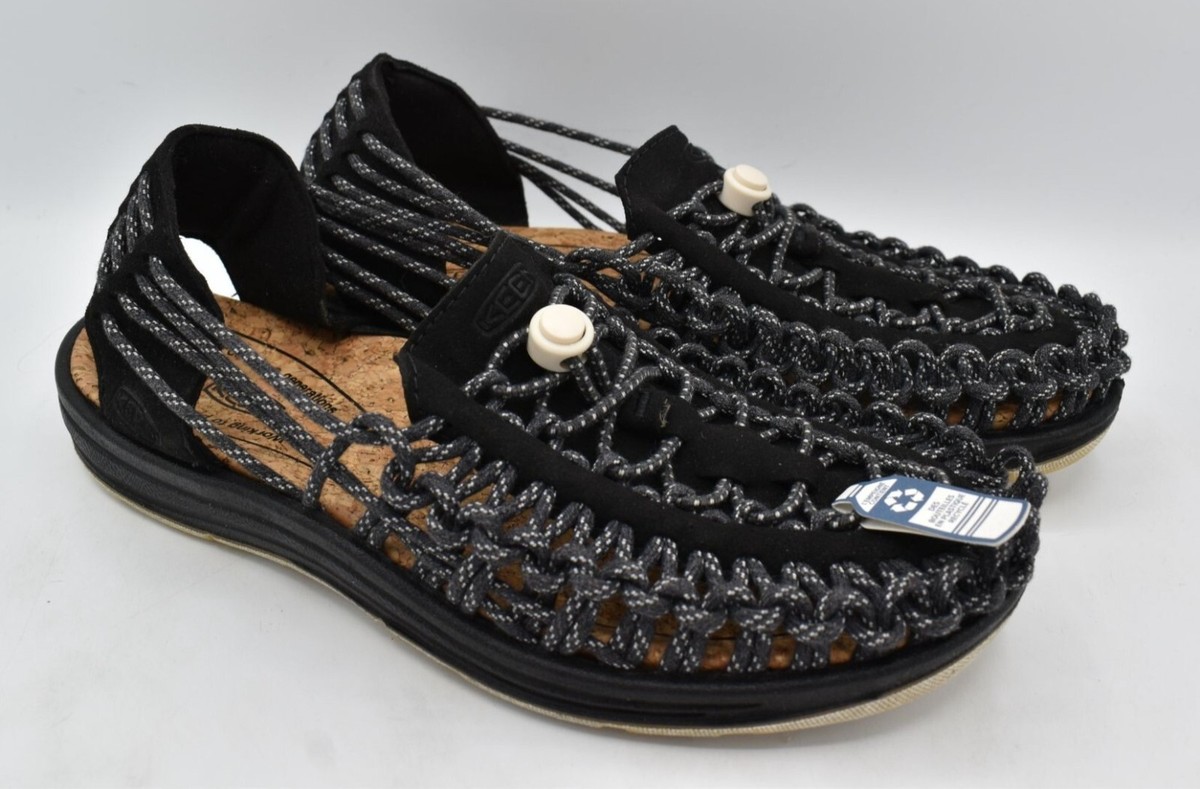 Keen Womens Size 9 Uneek II Harvest Black Sandals Shoes | eBay