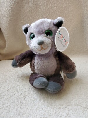 Winkeez Ollie The Otter 8  Brown Gray 2017 MVP Plush Stuffed Animal
