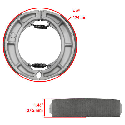 Front Brake Pads & Rear Shoes for Suzuki VZ800 Boulevard M50 M50Z 2005 Front Brake Pads & Rear Shoes for Suzuki VZ800 Boulevard M50 M50Z 2005