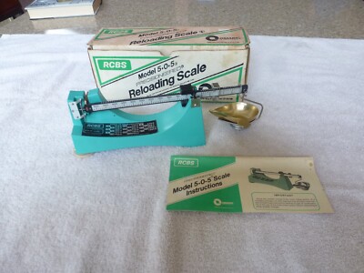 RCBS 5-0-5 Scale Reloading Powder Model 505