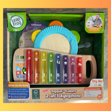LeapFrog Tappin' Colors 2-in-1 Xylophone, Kid  s Instruments, Age 18 Months