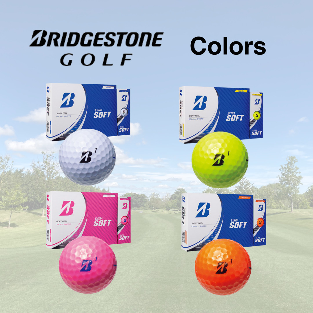 BRIDGESTONE GOLF EXTRA SOFT Orange 1 Dozen(12 Golf Balls) 2023 Model 2 Piece Di