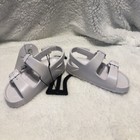 Wonder Nation Toddler Kids White Buckle EVA Sandals Sz 7-8 NWT — photo 3