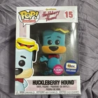 FUNKO POP  FLOCKED HUCKLEBERRY HOUND  GEMINI EXCLUSIVE VINYL FIGURE