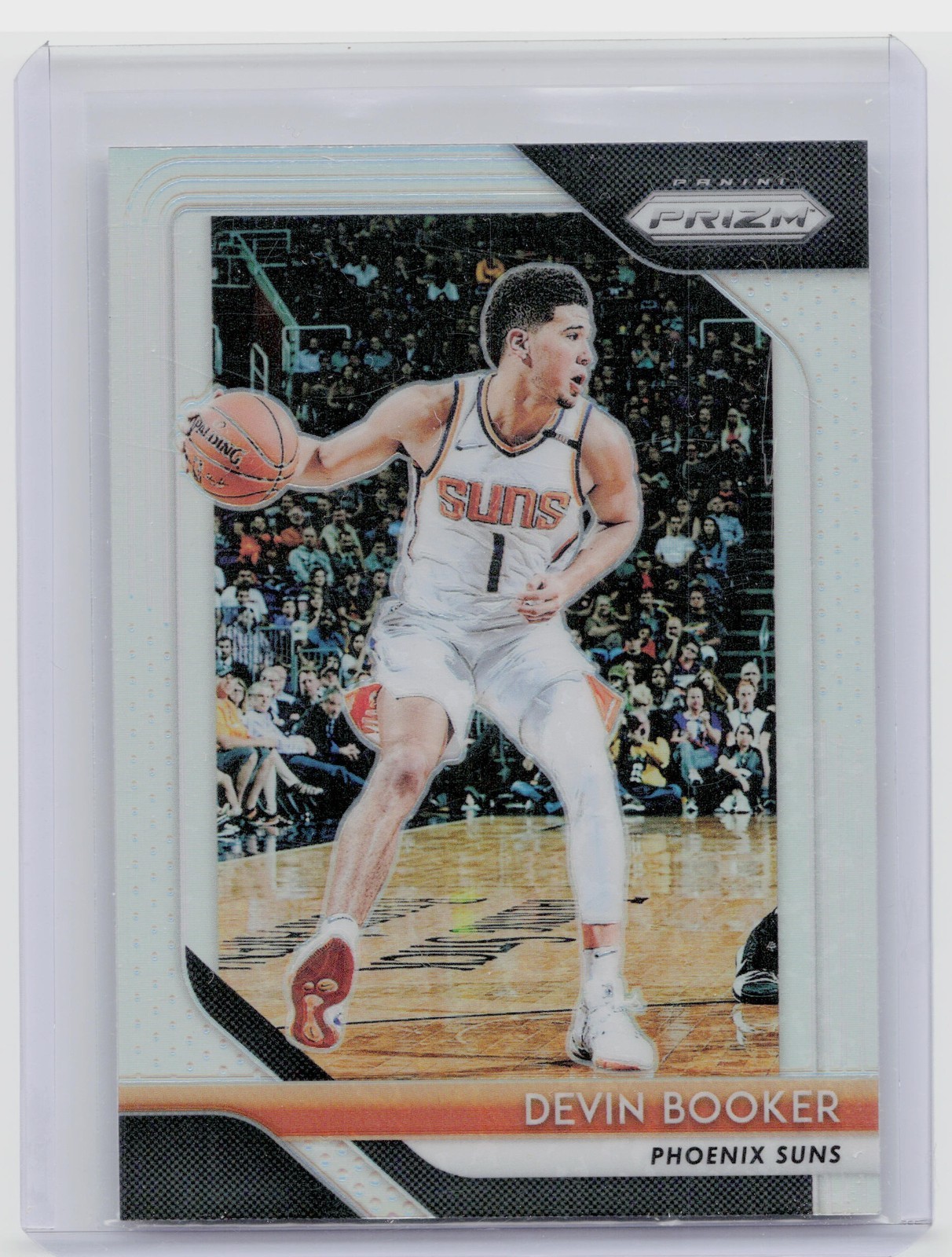 2018-19 Panini Prizm Devin Booker Prizms Silver #11 Suns