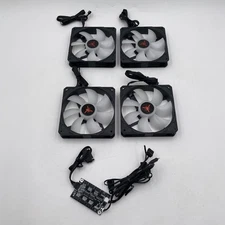 SKYTECH Set 4x120mm 12VDC/0.28A/3.36W Case Fans with Controller