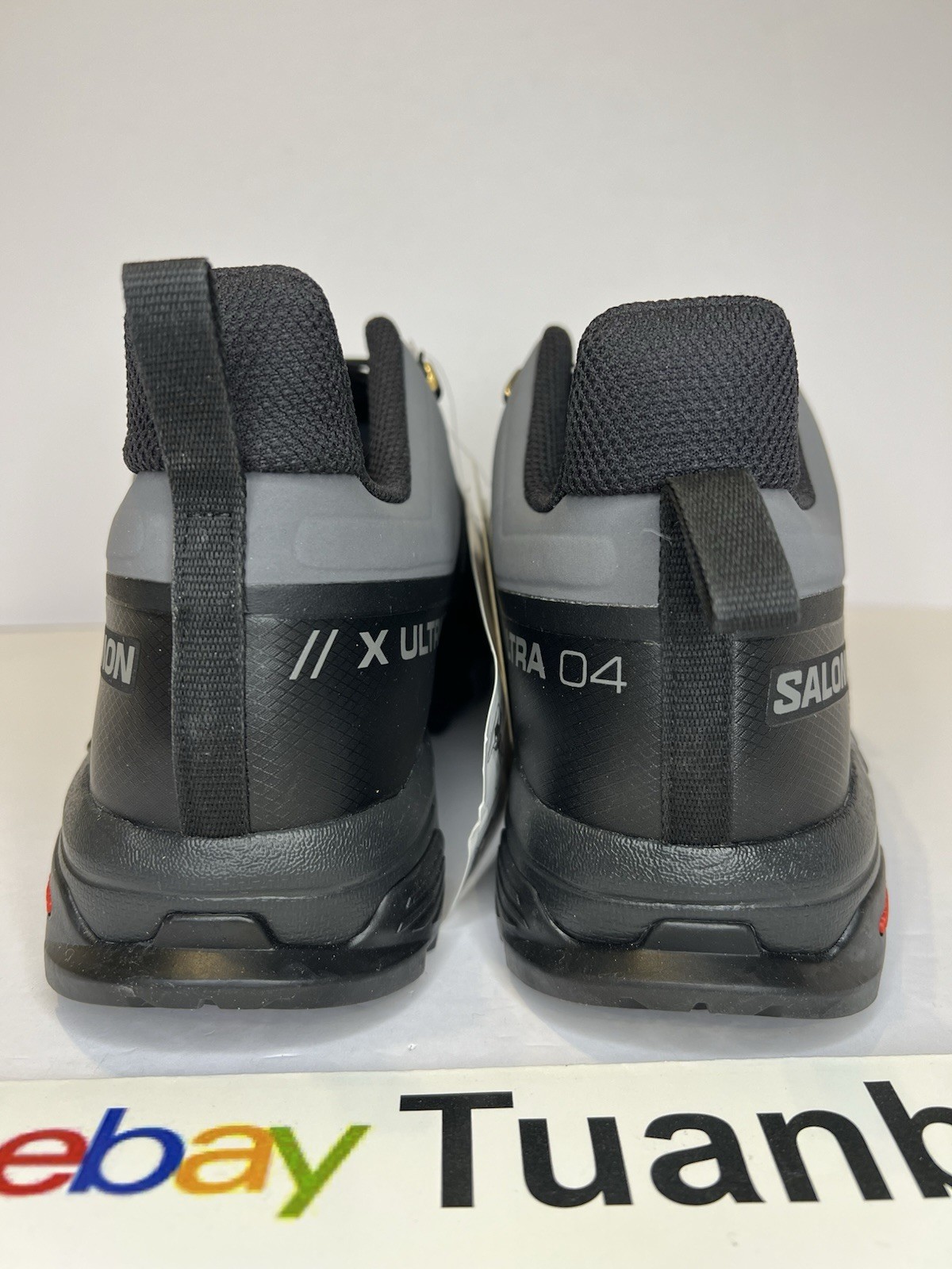 NUOVISSIME scarpe da trekking uomo Salomon X Ultra 4 Gore tex magnete nero 412892 LARGHE