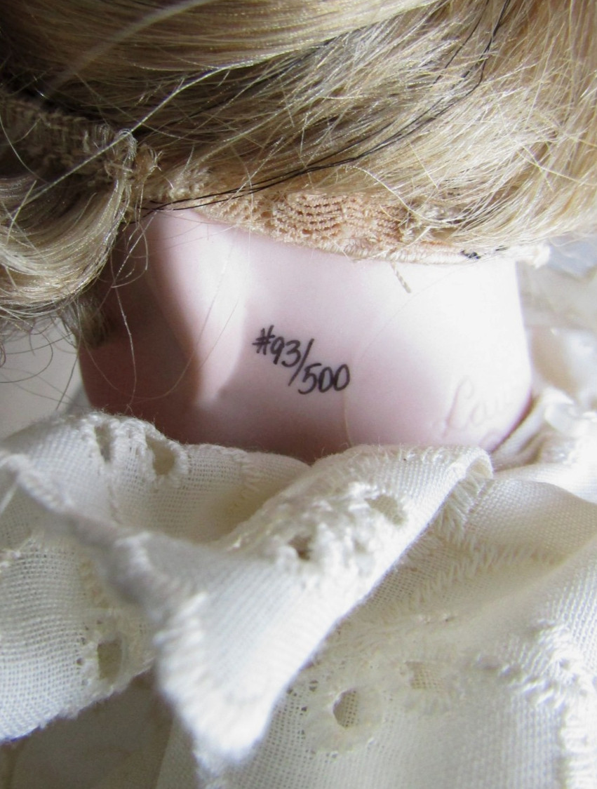 Wendy Lawton 12" Doll ELIZABETH and BABY, #93/500, Playthings Past, MIB 1989