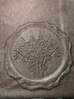 VINTAGE Jeanette Iris and Herringbone Pressed Iris Serving Dish