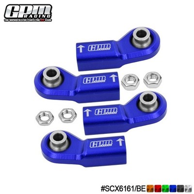 GPM 7075 Alloy Front Steering Tie Rod Ends For Original For AXIAL 1/6 SCX6