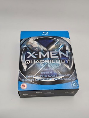 X-Men Quadrilogy (Blu-ray Disc, 2012, 4-Disc Set)