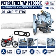 Petrol Fuel Tap Petcock For Suzuki GT250 GT380 GT500 GT550 GT750 GT 500 550 750