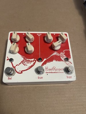 EARTHQUAKER DEVICES HOOF REAPER GUITAR PEDAL USED TESTED WORKING