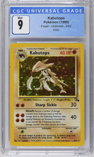 1999 POKEMON FOSSIL KABUTOPS 9/62 HOLO CGC 9 PSA on eBay