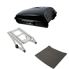 Motorcycle Trunk Detachable Two Up Mounting Rack for Harley Touring 2014 2025